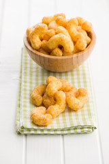 Crispy Peanut Puffs.