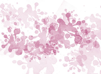 Abstract beautiful Colorful shape watercolor illustration painting background and backdrop.