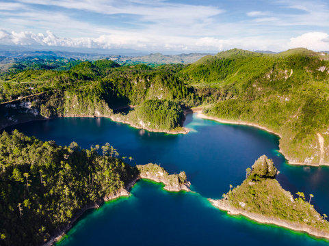 Lagunas de Montebello en Chiapas