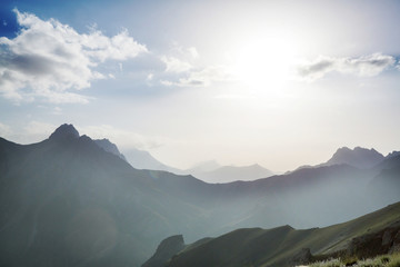 Obraz premium Fann mountains