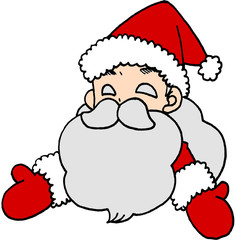かわいいサンタクロース