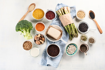 Vegan protein sources.