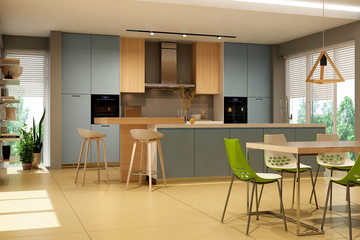 Modern house interior