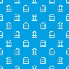 Big window frame pattern vector seamless blue repeat for any use
