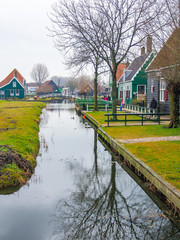 Zaanse Schans, the Dutch town of Zaandam