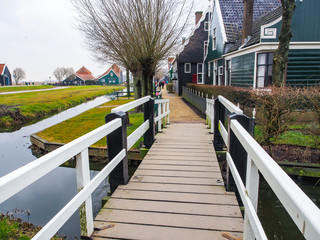 Zaanse Schans, the Dutch town of Zaandam