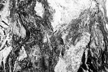 Fototapeta na wymiar Black and white high contrast marble texture, desaturated high contrast image