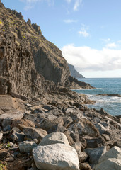 Fototapeta na wymiar Beach of Teresitas in Tenerife