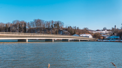 Beautiful view near Zeholfing-Isar-Bavaria-Germany