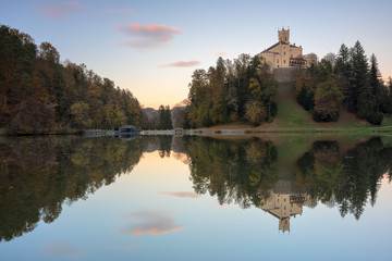 Fototapeta na wymiar Schloss Trakošćan - Kroatien
