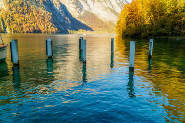 The pier in Königssee