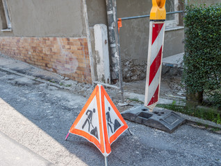 Baustelle Haus