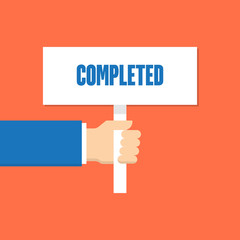 COMPLETED MEGAPHONE LINE FLAT