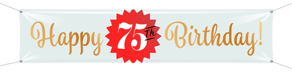 Happy 75th birthday