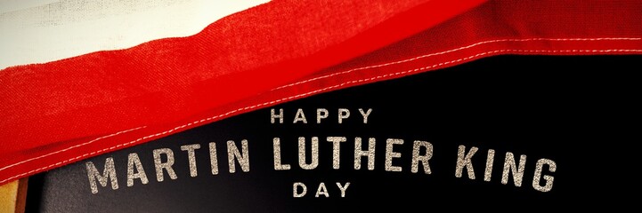 Composite image of happy martin luther king day