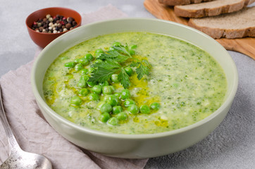 Vegetable cream soup