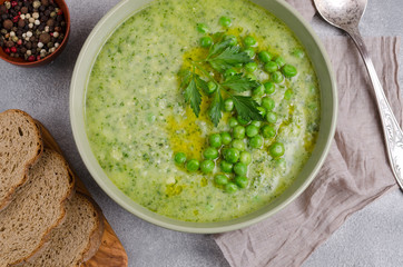 Vegetable cream soup