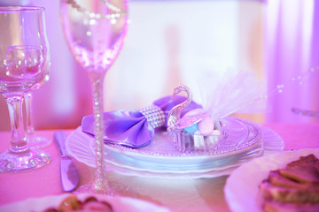 wedding banquet in a restaurant, party in a restaurant