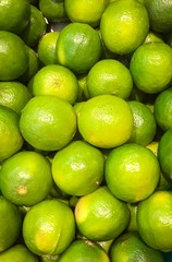 fresh limes and lemons