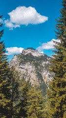 Smartphone HD wallpaper of alpine view at Achensee