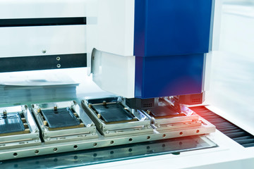 Robotic vision sensor camera system in phone intellegence factory