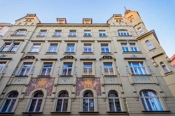Dans les rues de Prague