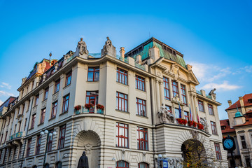 Obraz premium Dans les rues de Prague