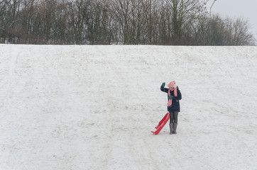 Snow And Winter Scenary
