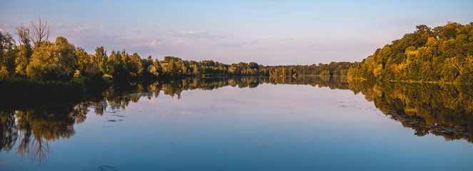 Beautiful reflections near Zeholfing - Isar