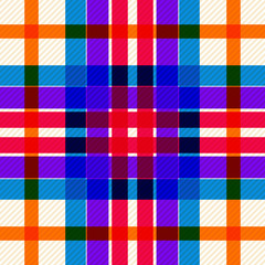Tartan fabric texture