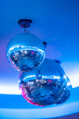 Disco balls.night party background photo