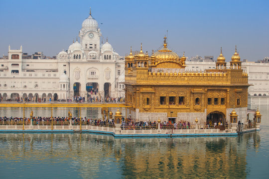 The Harmandir Sahib (The Golden Temple), Amritsar, Punjab