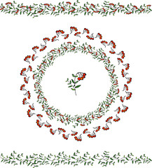 Flower doodle for decorating the house, children's room. Postcard, cover, picture