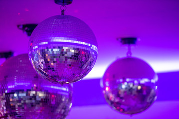 Disco balls.night party background photo