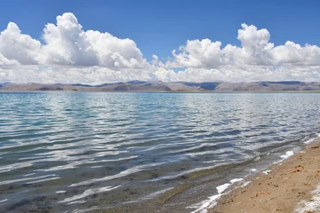  China. Great lakes of Tibet. Lake Teri Tashi Namtso in sunny summer day © irinabal18
