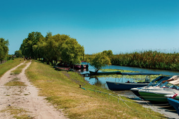 Delta Danube - boats 