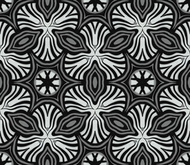 Monochrome  seamless pattern