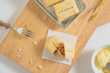 Pineapple Cheese Tart.