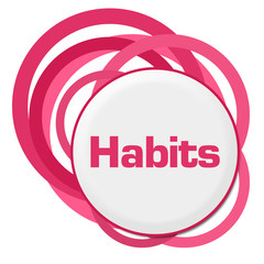 Habits Random Pink Rings 