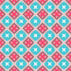 Abstract seamless geometrical pattern. Vintage background texture.