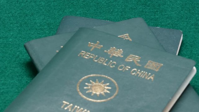 Dolly motion out from ROC passports