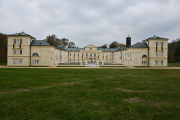 Overall view of the chateau Kynzvart in the Czech Republic