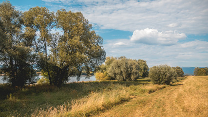 Beautiful view at Steinkirchen - Danube - Bavaria - Germany