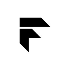 Letter F logo. Icon design. Template elements - vector sign