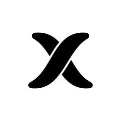 X Letter Logo Letter X logo. Icon design. Template elements - vector sign