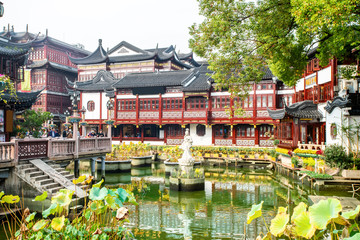 Fototapeta premium Shanghai Town God's Temple