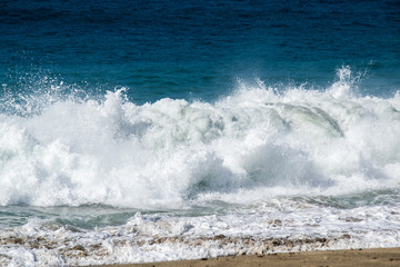 Swimmer, Westward Beach, Malibu, California © Sashinax