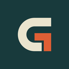 Letter G logo. Icon design. Template elements - vector sign