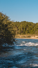 Smartphone HD wallpaper of beautiful view near Zulling - Isar - Bavaria - Germany