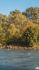Smartphone HD wallpaper of beautiful view near Zulling - Isar - Bavaria - Germany